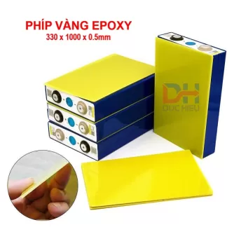 PHÍP THỦY TINH VÀNG EPOXY